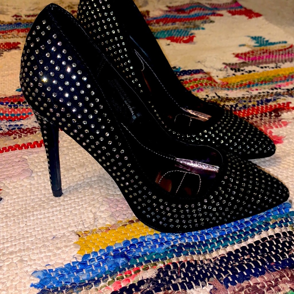 Sparkly heels